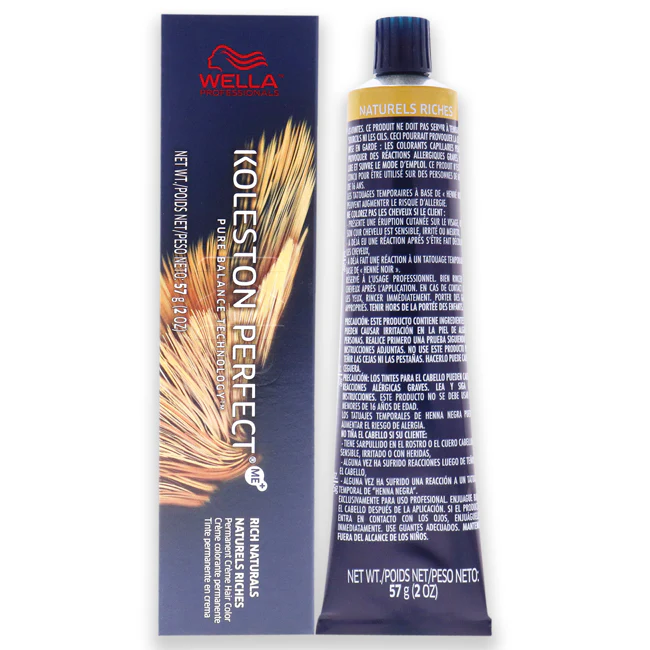 Wella Koleston Perfect Permanent Creme Hair Color - 9 1 Very Light Blonde-Ash by Wella for Unisex - 2 oz Hair Color - Olabens