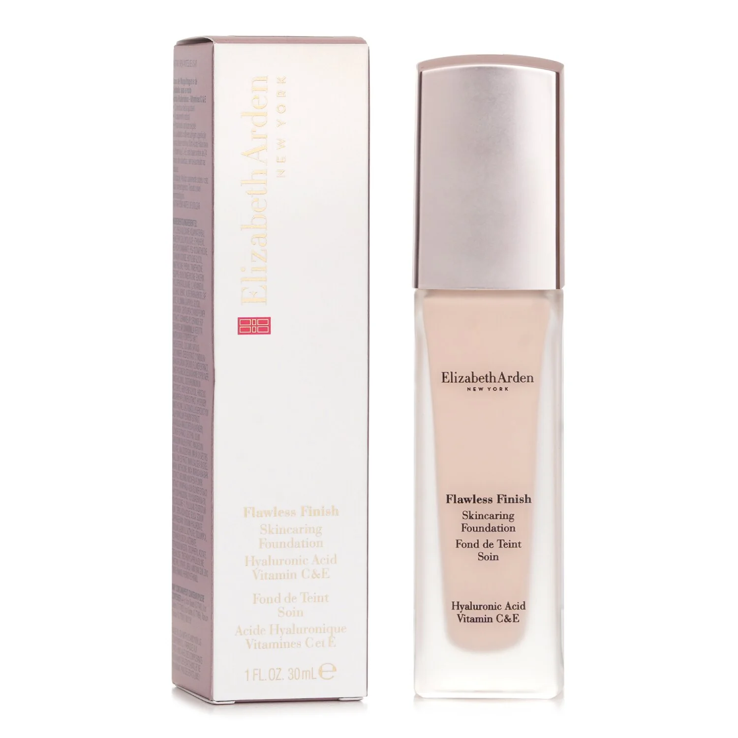 Elizabeth Arden Flawless Finish Skincaring Foundation - # 100C  30ml - Olabens