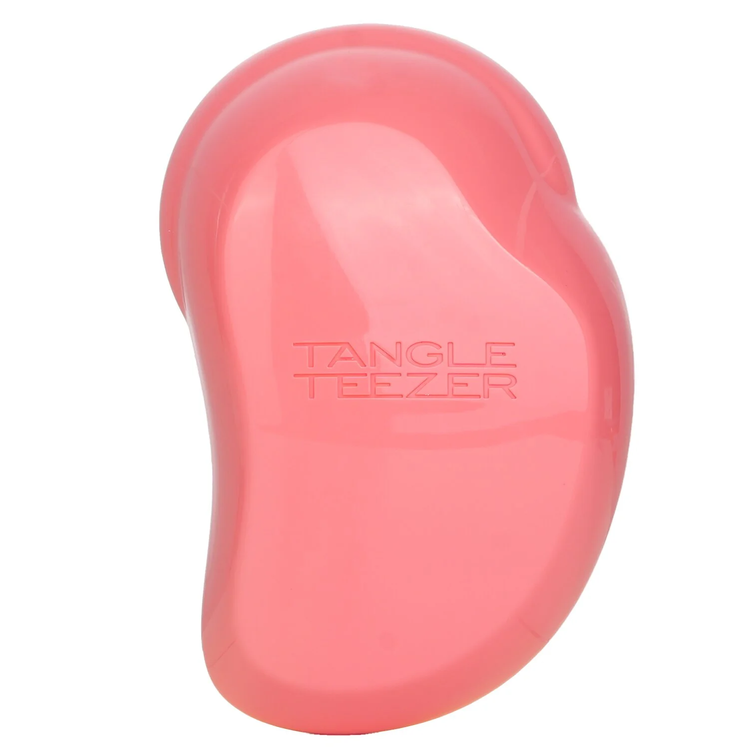 Tangle Teezer The Original Detangling Hairbrush for Straight & Curly Hair - # Salmon Pink And Hyper Yellow  1pc - Olabens