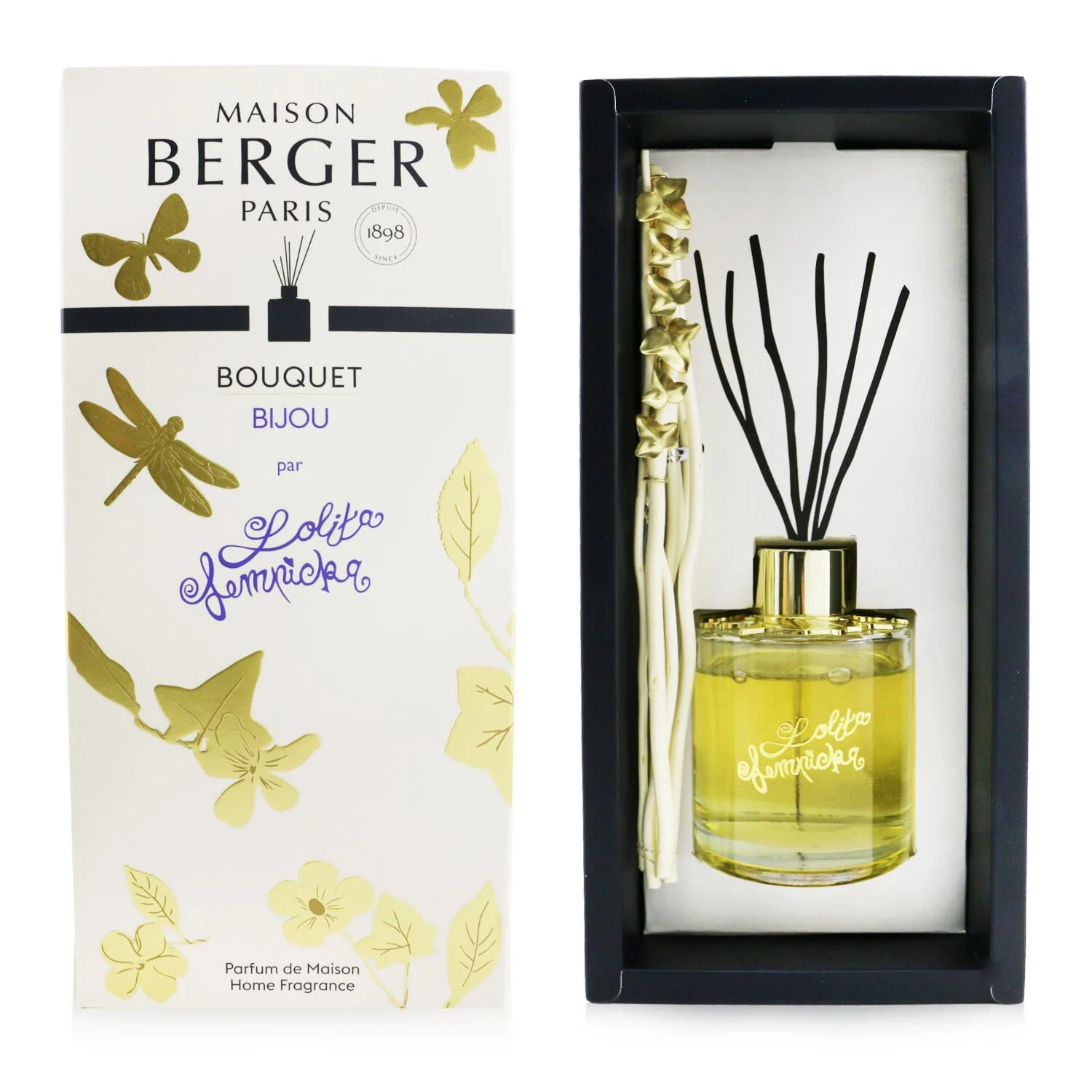 Lampe Berger (Maison Berger Paris) Bijou Scented Bouquet - Lolita Lempicka (Clear)  115ml/3.8oz - Olabens