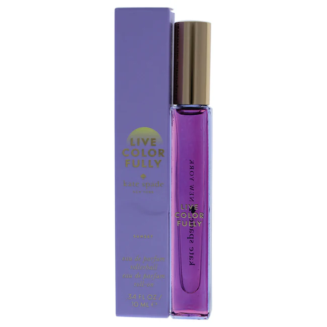 Kate Spade Live Colorfully Sunset by Kate Spade for Women - 0.34 oz EDP Rollerball (Mini) - Olabens