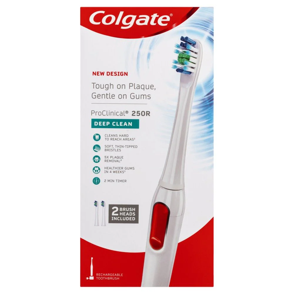 Colgate Power Brush Pro Clinical 250R White - Olabens