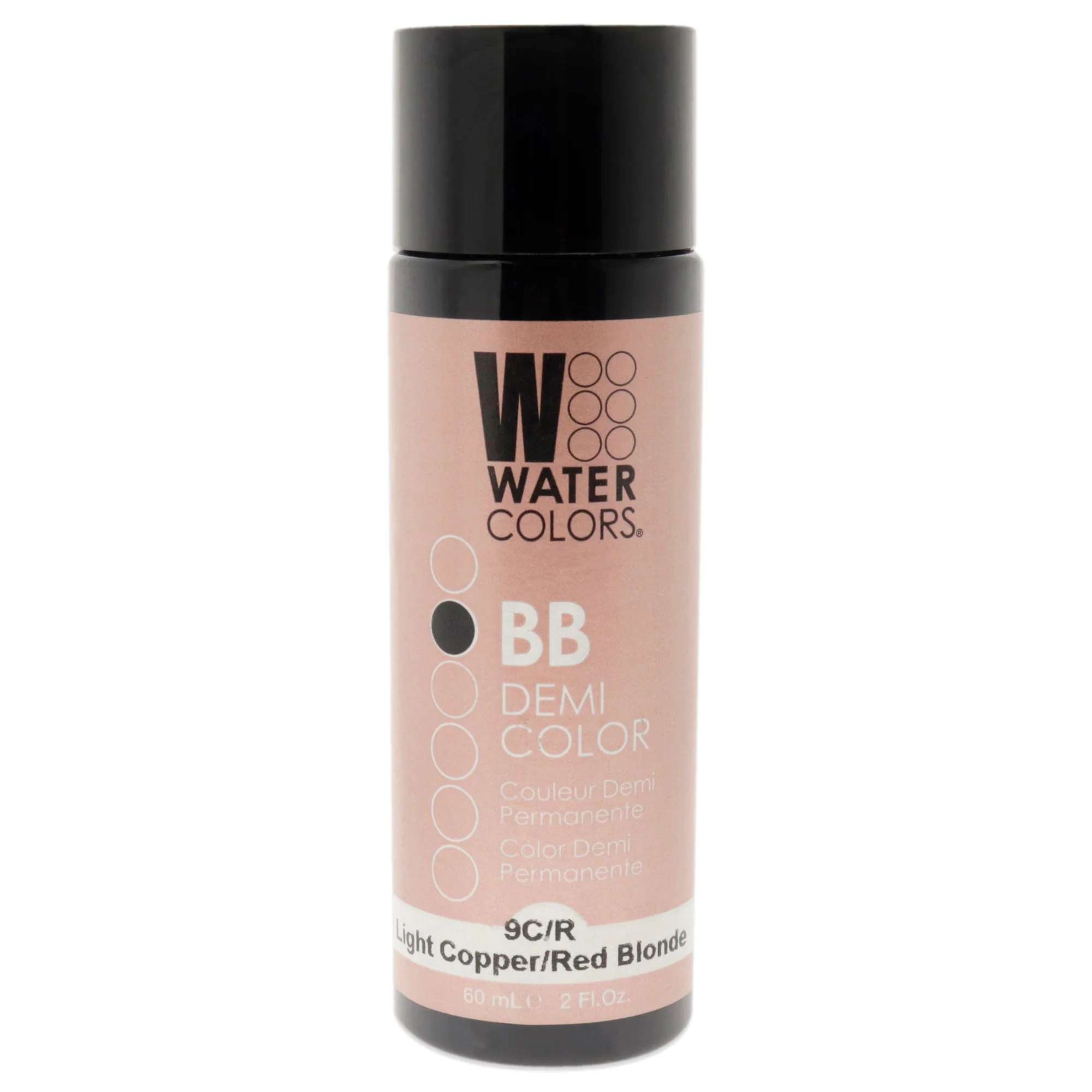 Watercolors BB Demi-Permanent Hair Color - 9CR Light Copper Red Blonde by Tressa for Unisex - 2 oz Hair Color - Olabens