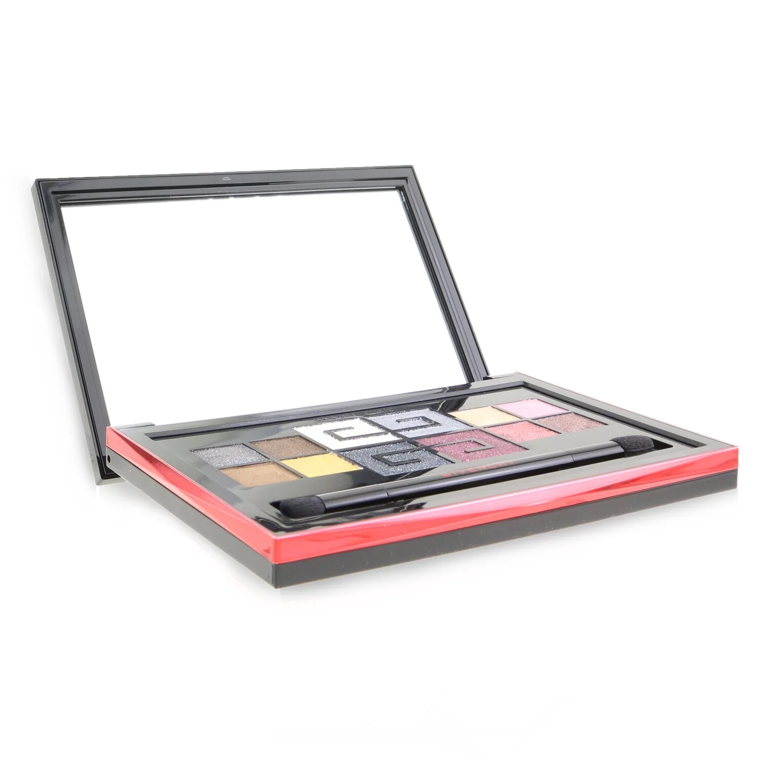 Givenchy Red Edition Eyeshadow Palette (12x Eyeshadow + 1x Dual-Ended Brush)  9g/0.31oz - Olabens