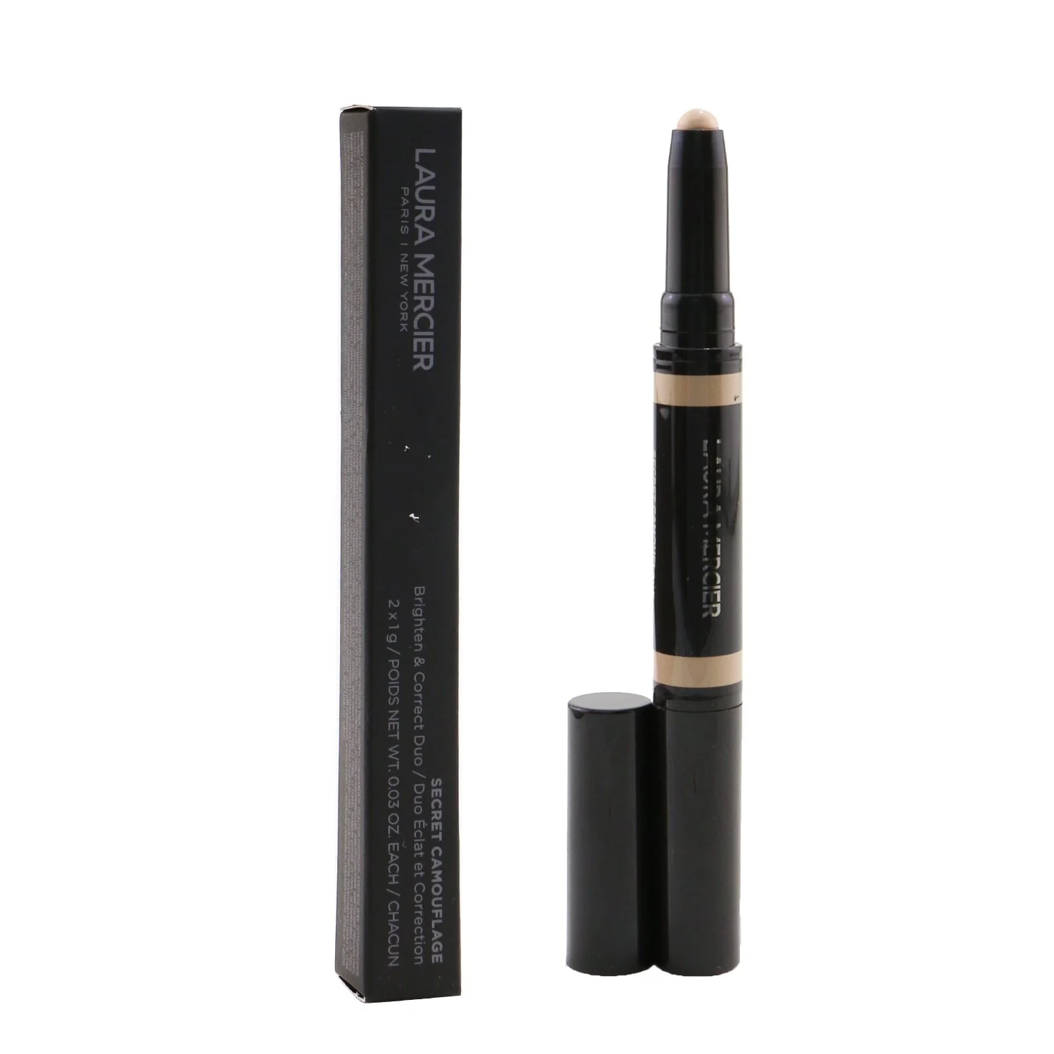Laura Mercier Secret Camouflage Brighten & Correct Duo - # 2N Light With Neutral Undertones (Unboxed)  2x1g/0.03oz - Olabens