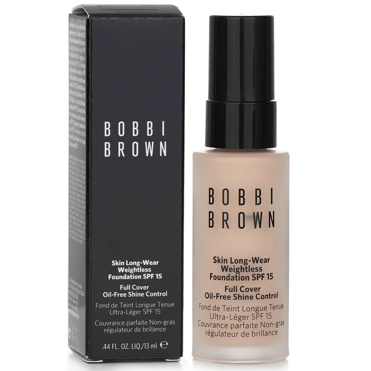 Bobbi Brown Skin Long Wear Weightless Foundation SPF 15 - # N-012 Porcelain (Miniature)  13ml/0.44oz - Olabens