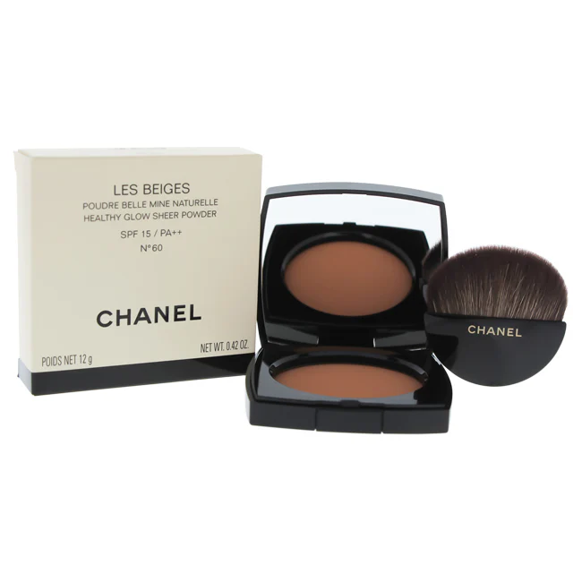 Chanel Les Beiges Healthy Glow Sheer Powder SPF 15 - 60 by Chanel for Women - 0.42 oz Powder - Olabens