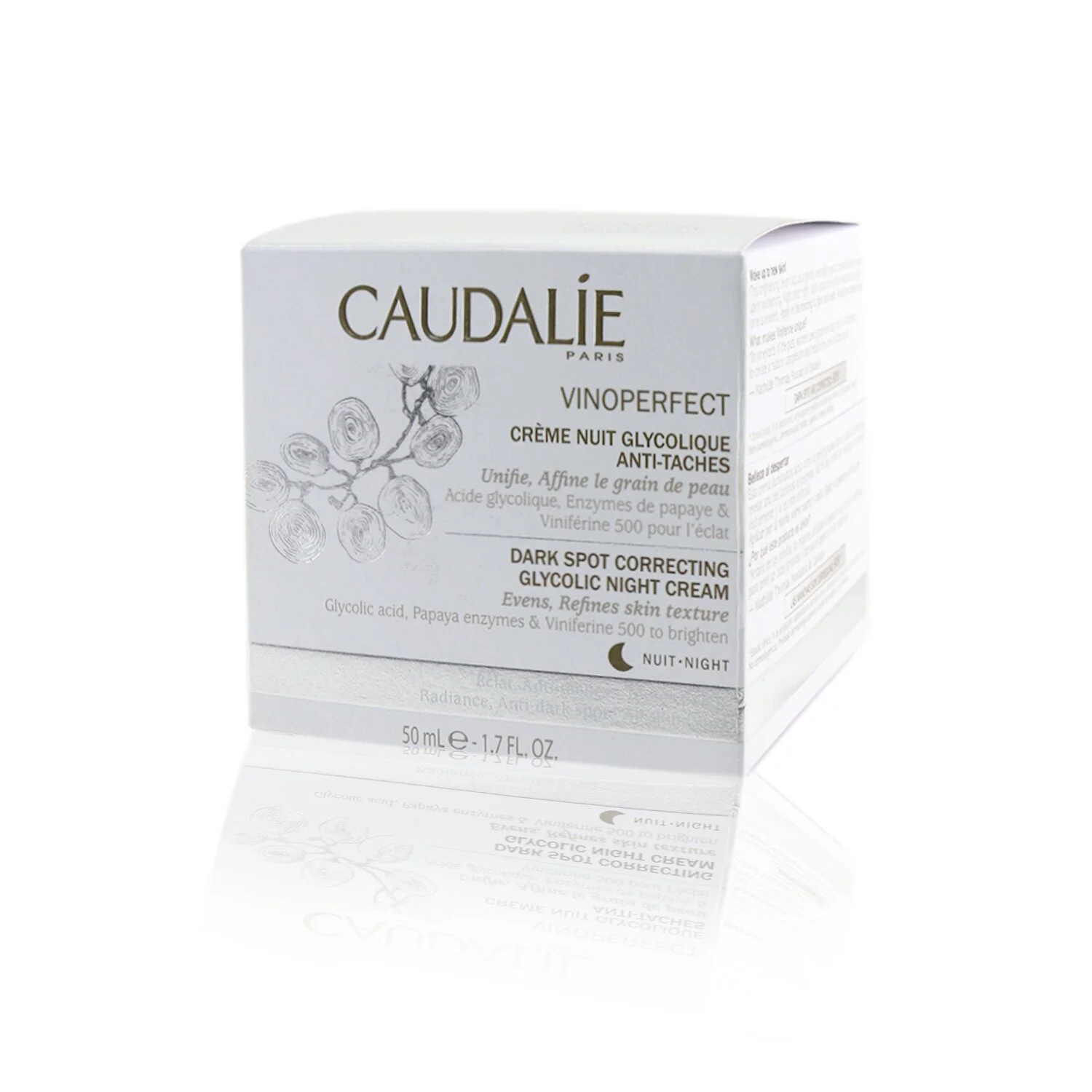 Caudalie Vinoperfect Dark Spot Correcting Glycolic Night Cream  50ml/1.7oz - Olabens