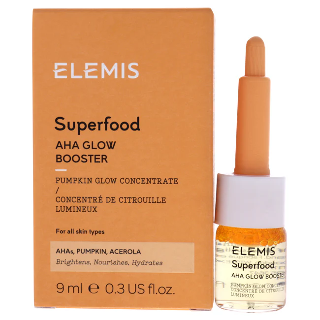 Elemis Superfood Aha Glow Booster by Elemis for Unisex - 0.3 oz Booster - Olabens