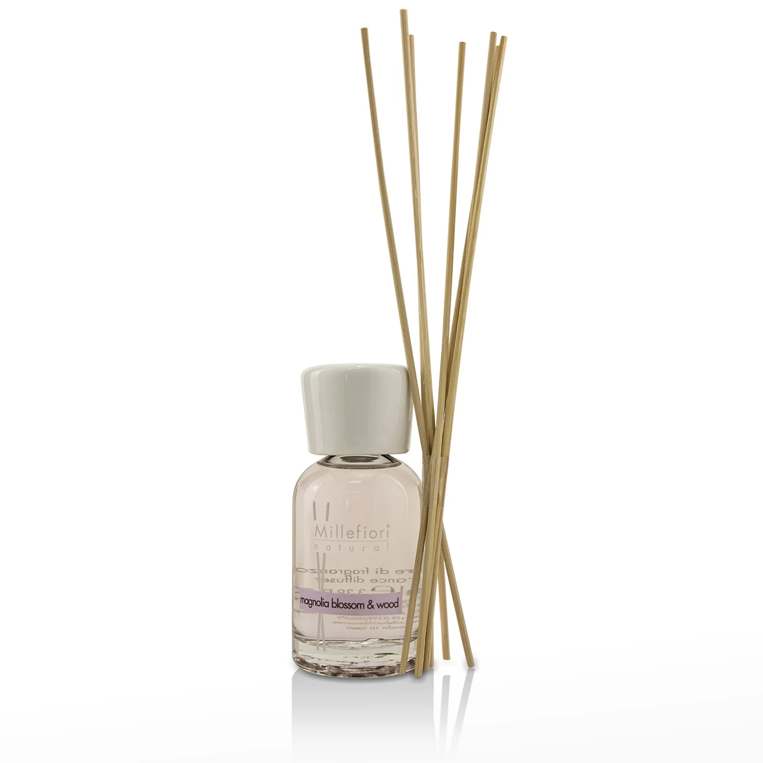 Millefiori Natural Fragrance Diffuser - Magnolia Blossom & Wood  100ml/3.38oz - Olabens