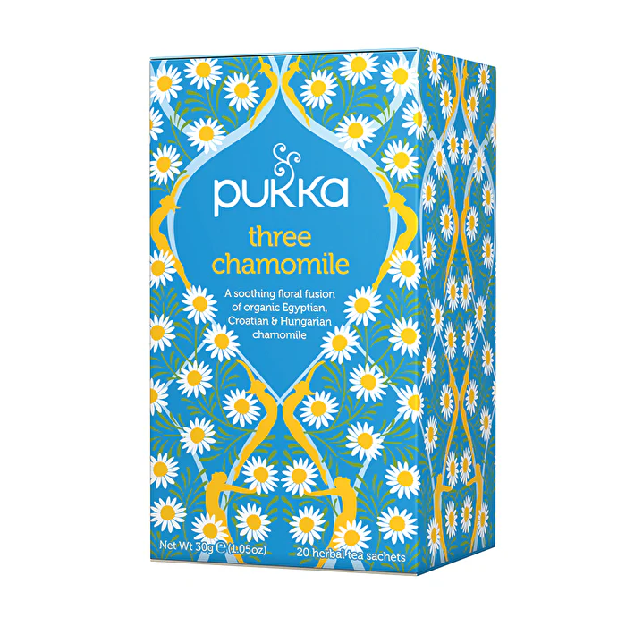Pukka Organic Three Chamomile x 20 Tea Bags - Olabens
