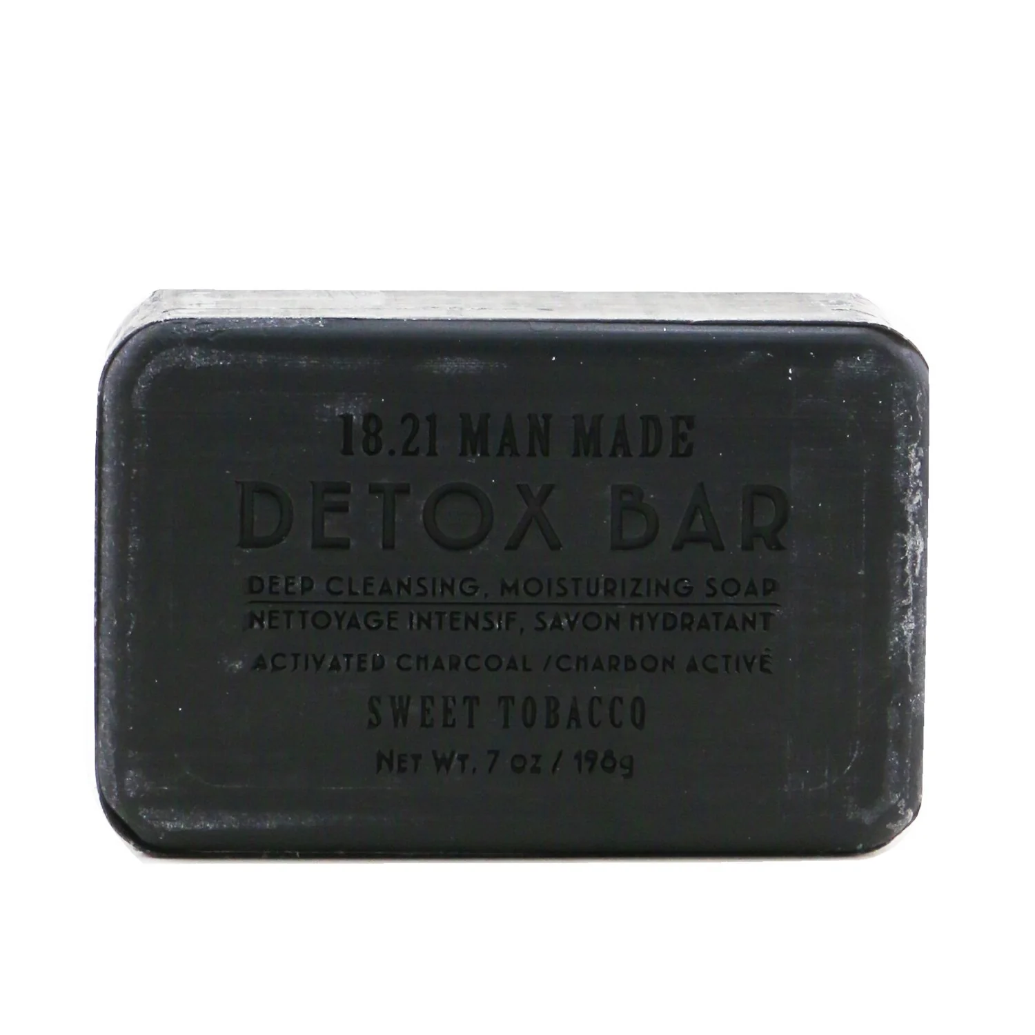 18.21 Man Made Detox Bar - Deep Cleansing, Moisturizing Soap - # Sweet Tobacco  198g/7oz - Olabens