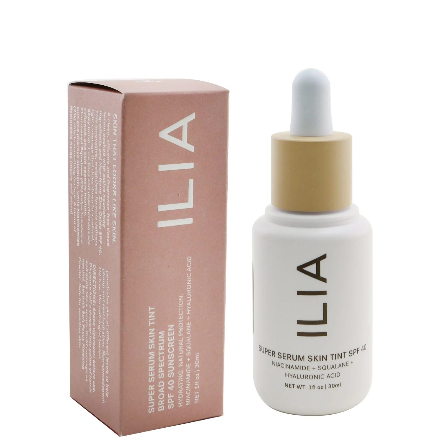 ILIA Super Serum Skin Tint SPF 40 - # ST3 Balos (Very Light With Neutral Cool Undertones)  30ml/1oz - Olabens