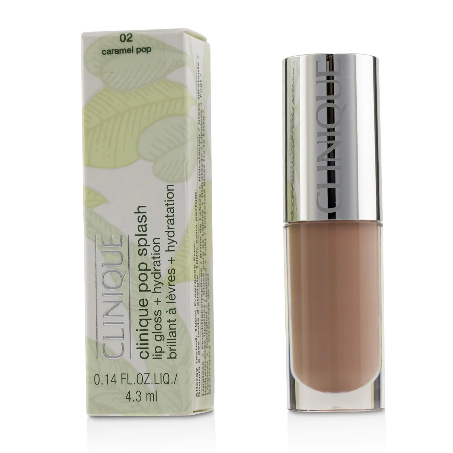 Clinique Pop Splash Lip Gloss + Hydration - # 13 Juicy Apple  4.3ml/0.14oz - Olabens