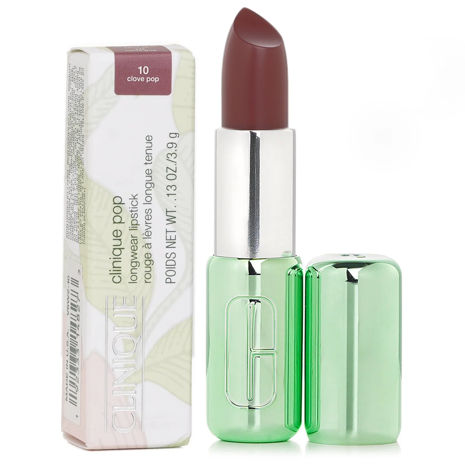 Clinique Pop Longwear Lipstick Matte - # 13 Peony Pop  3.9g/0.13oz - Olabens