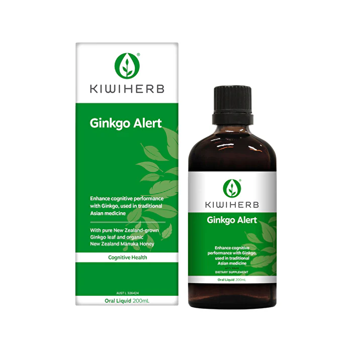 KiwiHerb Kiwiherb Ginkgo Alert 200ml - Olabens
