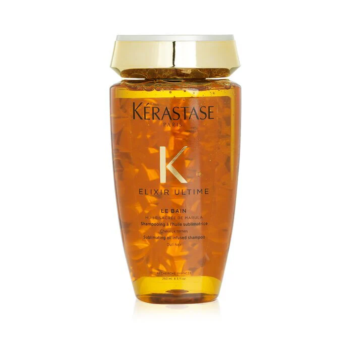 Kerastase Elixir Ultime Le Bain Sublimating Oil Infused Shampoo (Dull Hair) 250ml/8.5oz - Olabens