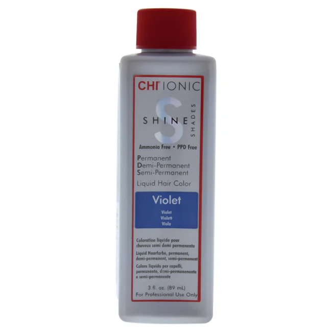 CHI Ionic Shine Shades Liquid Hair Color - Violet by CHI for Unisex - 3 oz Hair Color - Olabens