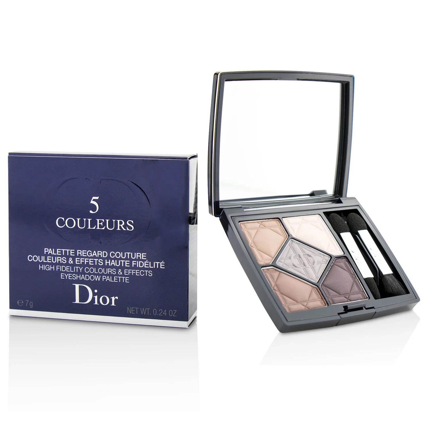 Christian Dior 5 Couleurs High Fidelity Colors & Effects Eyeshadow Palette - # 757 Dream Matte  7g/0.24oz - Olabens