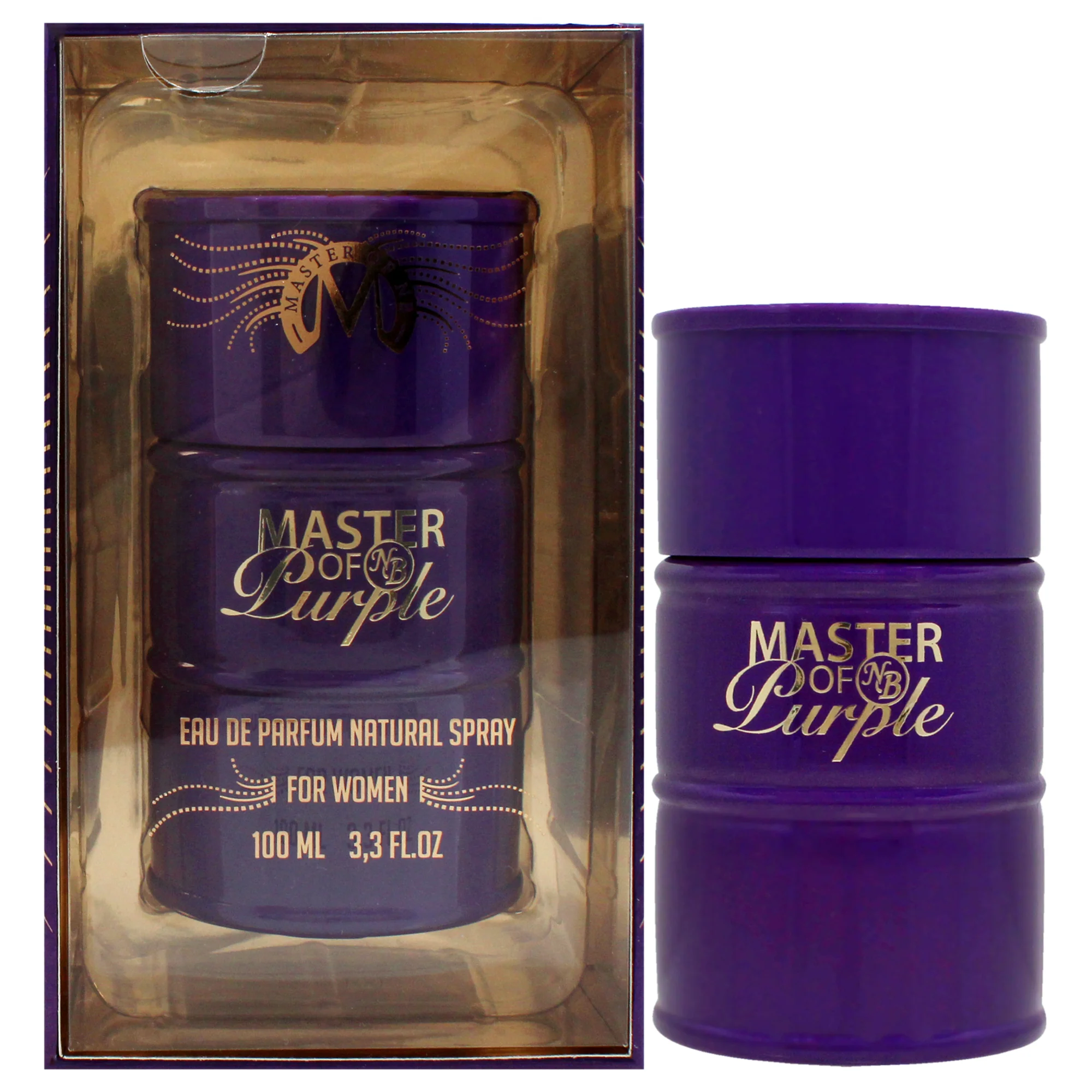 Master of Purple by New Brand for Women - 3.3 oz EDP Spray - Olabens