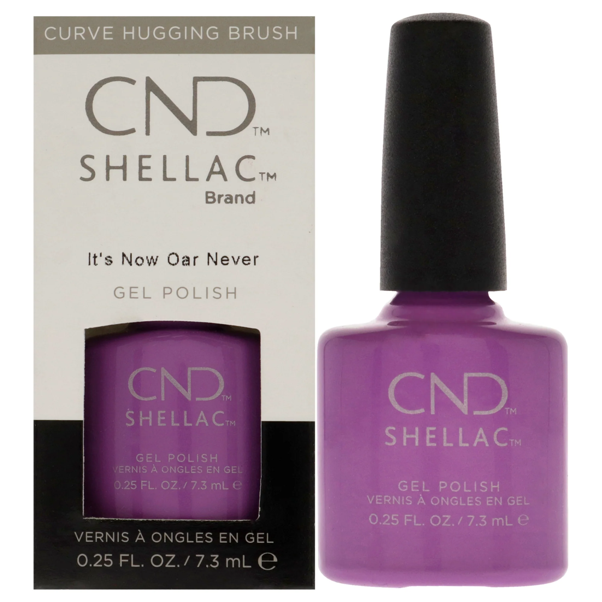 Shellac Nail Color - Its Now Oar Nvr by CND for Women - 0.25 oz Nail Polish - Olabens