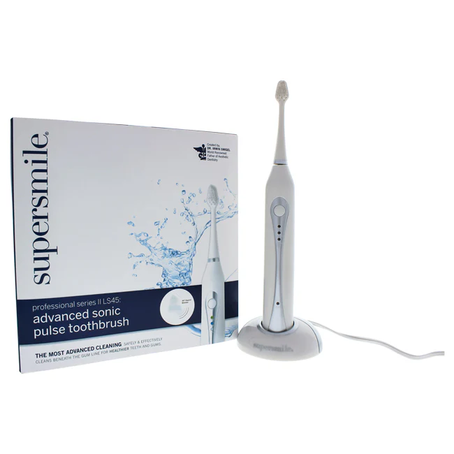 Supersmile Series II LS45 Advanced Sonic Pulse Electric Toothbrush by Supersmile for Unisex - 1 Pc Toothbrush - Olabens