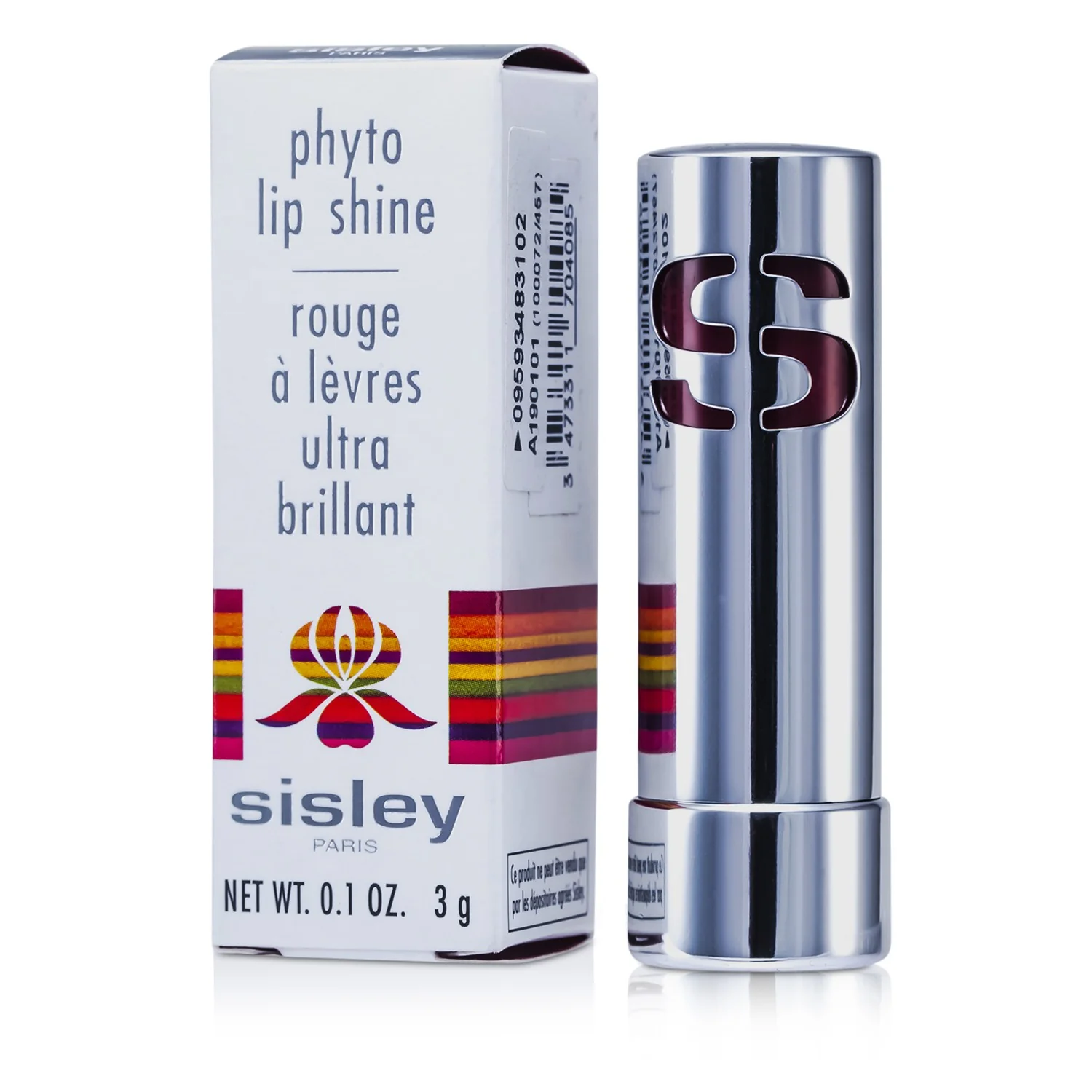 Sisley Phyto Lip Shine Ultra Shining Lipstick - # 8 Sheer Coral  3g/0.1oz - Olabens