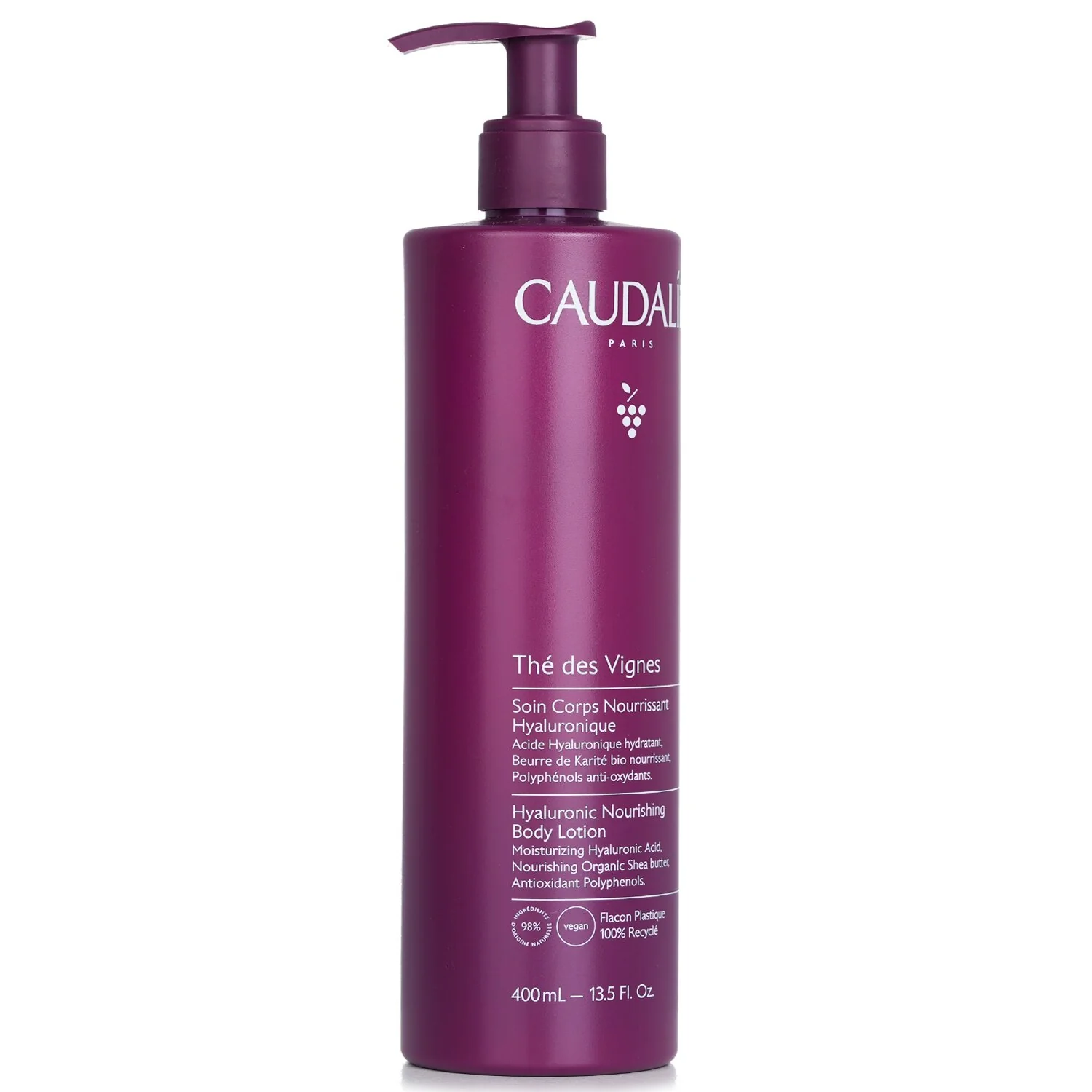 Caudalie The Des Vignes Hyaluronic Nourishing Body Lotion  400ml/13.5oz - Olabens
