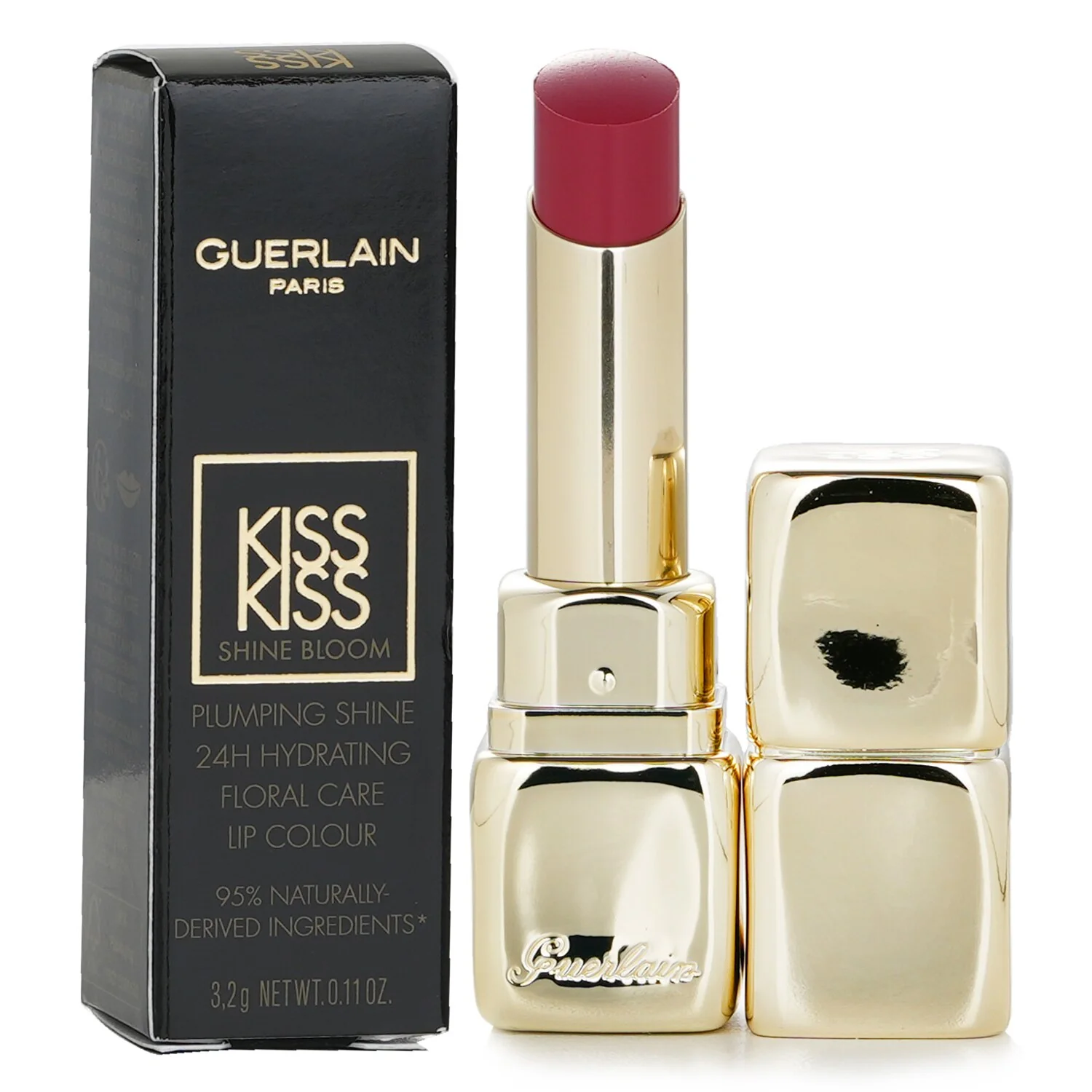 Guerlain KissKiss Shine Bloom Lipstick - # 219 Eternal Rose  3.2g/0.11oz - Olabens