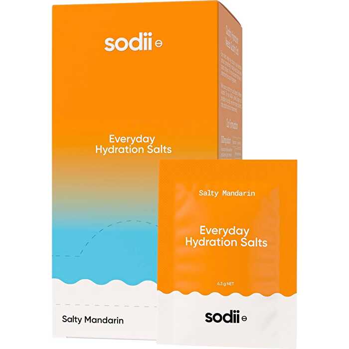 Sodii Everyday Hydration Salts Salty Mandarin 30pk - Olabens