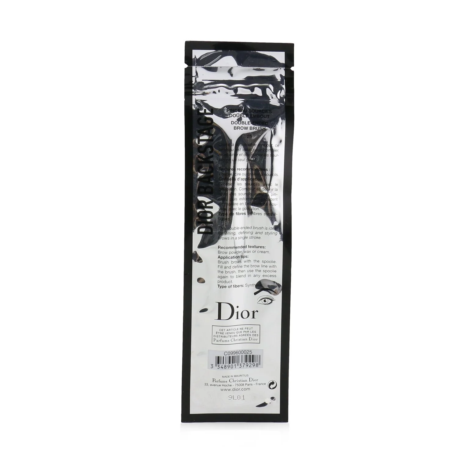 Christian Dior Dior Backstage Double Ended Brow Brush 25 - Olabens