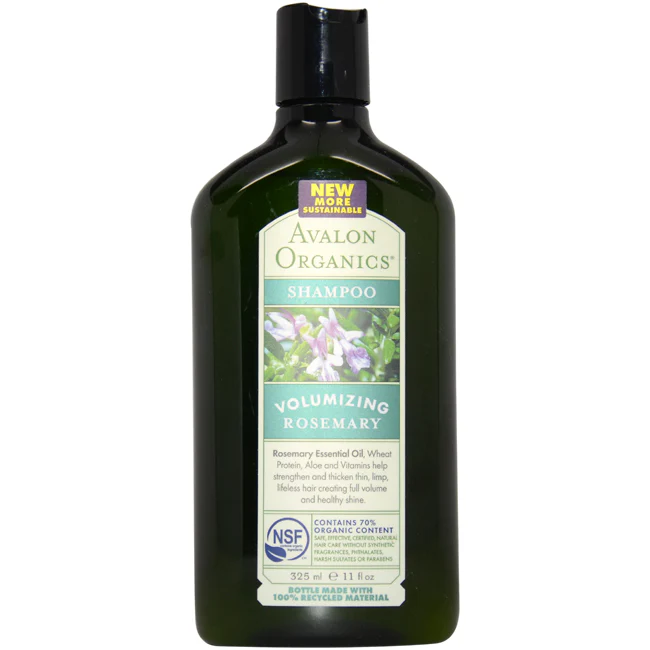 Avalon Organics Organics Volumizing Rosemary Shampoo by Avalon Organics for Unisex - 11 oz Shampoo - Olabens