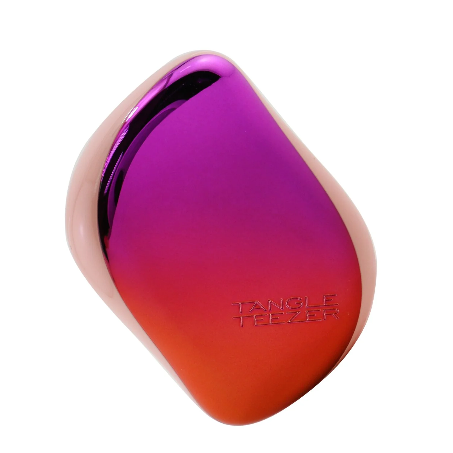 Tangle Teezer Compact Styler On-The-Go Detangling Hair Brush - # Cerise Pink Ombre (Box Slightly Damaged) - Olabens
