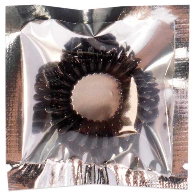 The Markless Hair Loop - Midnight Black by Goomee for Women - 1 Pc Hair Tie - Olabens