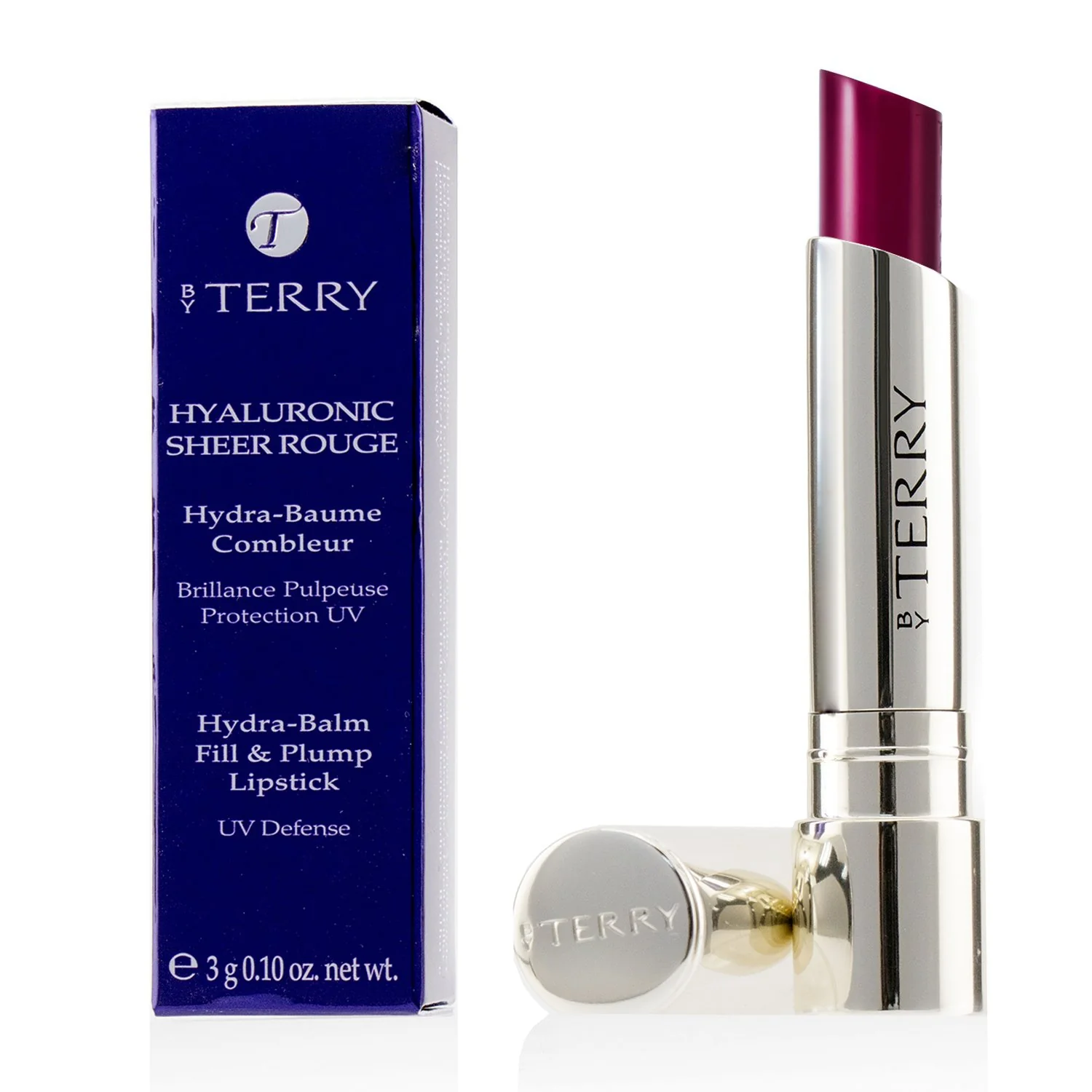 By Terry Hyaluronic Sheer Rouge Hydra Balm Fill & Plump Lipstick (UV Defense) - # 11 Fatal Shot  3g/0.1oz - Olabens