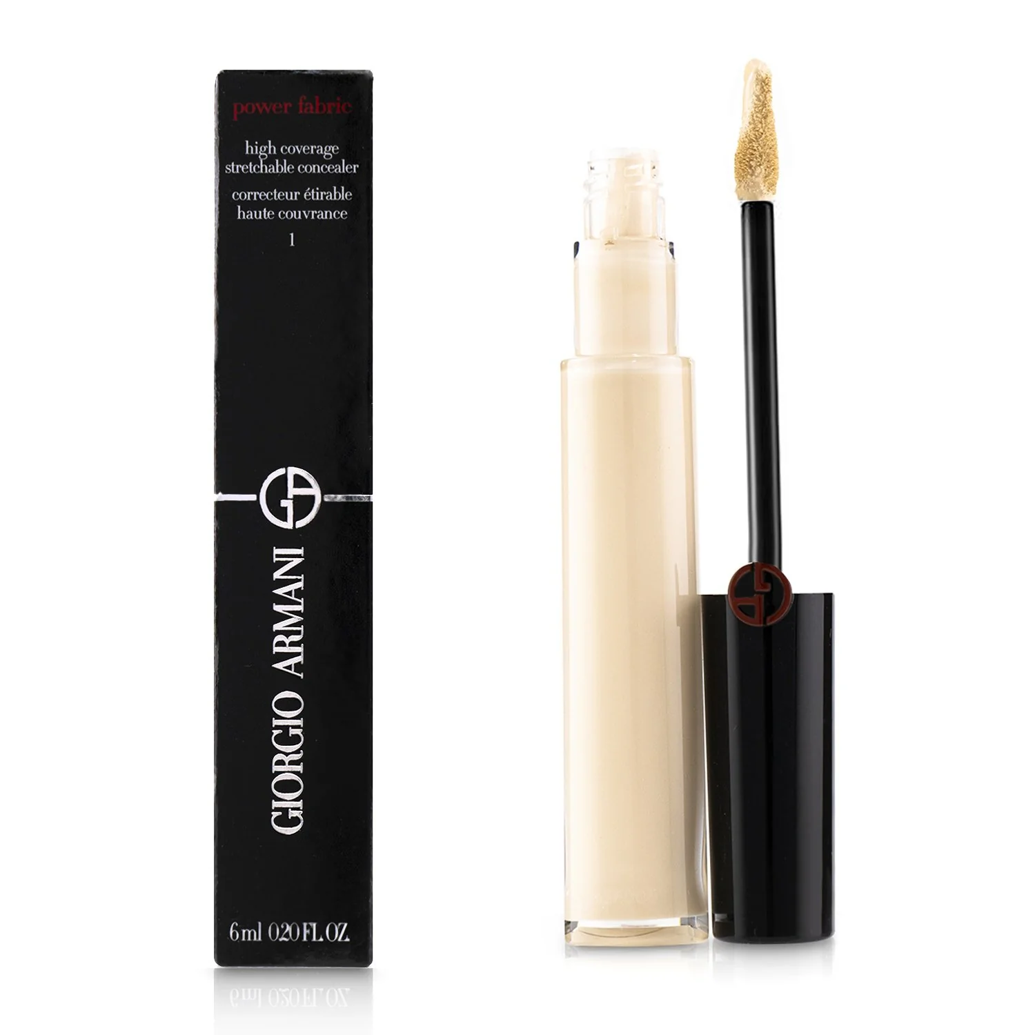 Giorgio Armani Power Fabric High Coverage Stretchable Concealer - # 5.5  6ml/0.2oz - Olabens