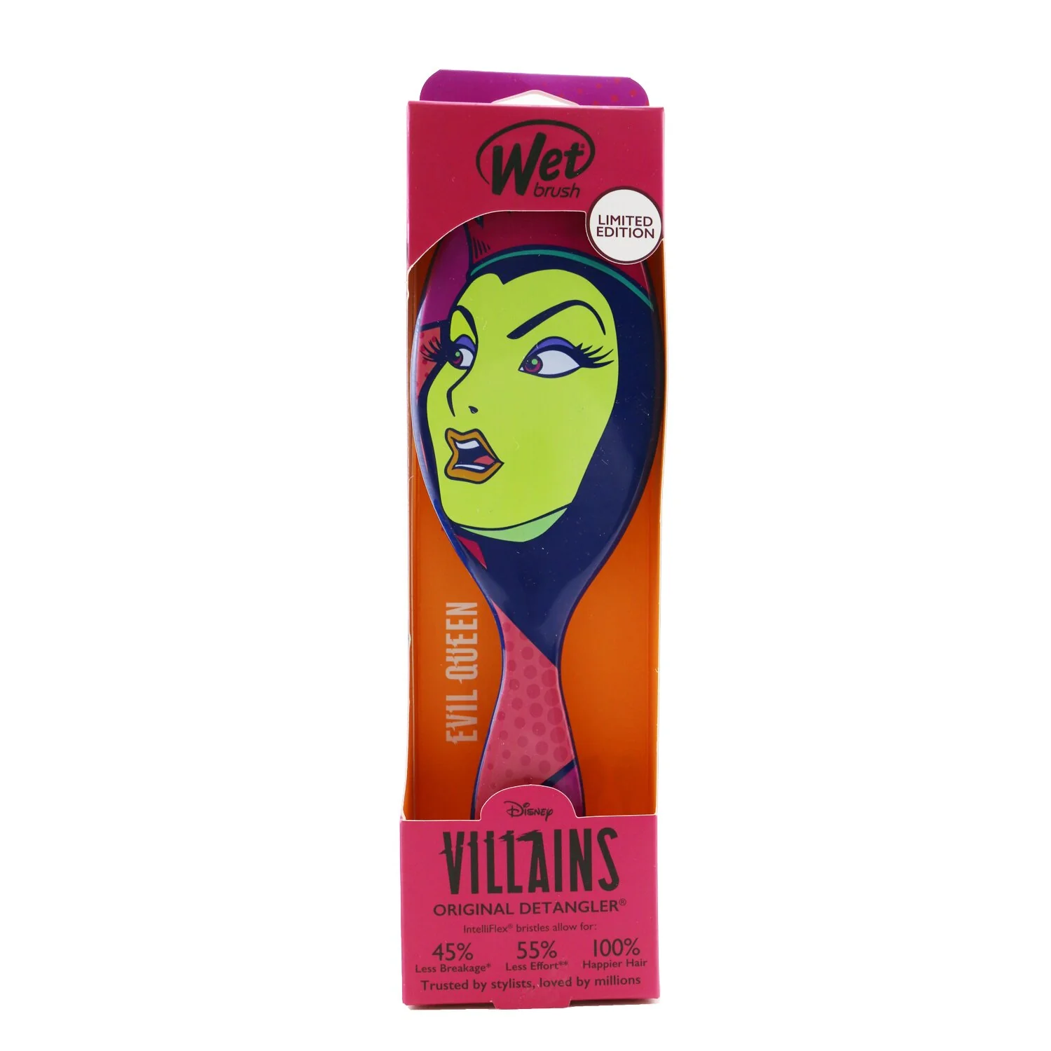 Wet Brush Original Detangler Disney Villains - # Evil Queen (Limited Edition)  1pc - Olabens