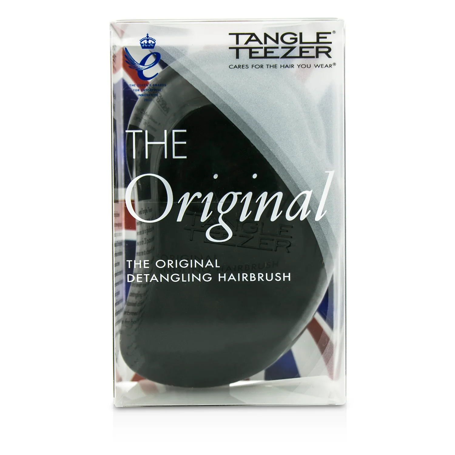 Tangle Teezer The Original Detangling Hair Brush - # Panther Black (For Wet & Dry Hair)  1pc - Olabens