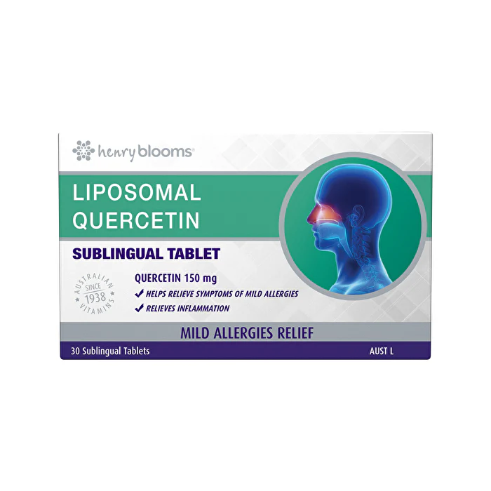 Henry Blooms Liposomal Quercetin Sublingual 30t - Olabens