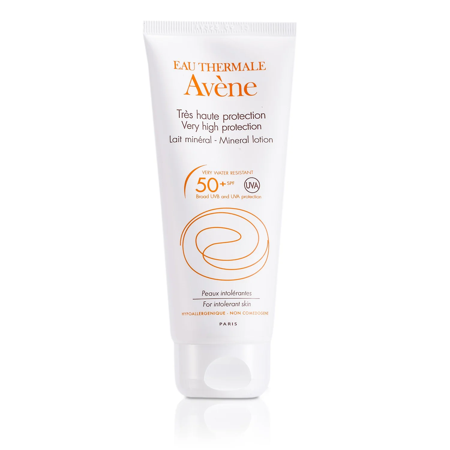 Avene Very High Protection Mineral Lotion SPF 50+ (For Intolerant Skin)  100ml/3.3oz - Olabens