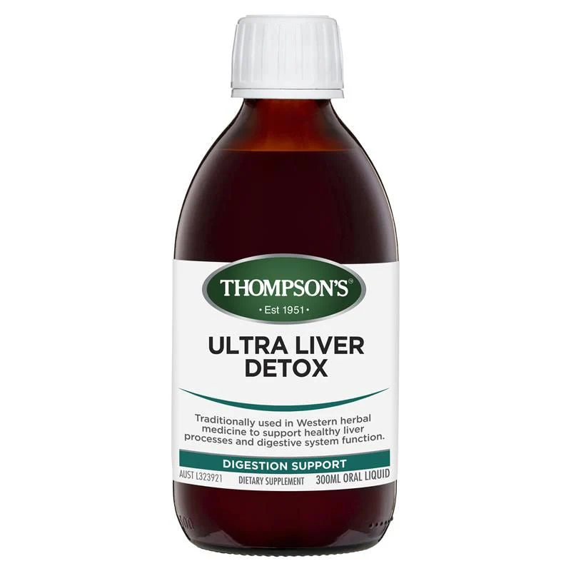 Thompson's Ultra Liver Detox Liquid 300ml - Olabens