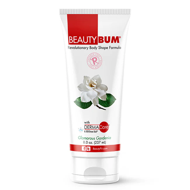 BeautyFit BeautyBum Anti Cellulite Cream - Glamorous Gardenia by BeautyFit for Women - 8 oz Cream - Olabens