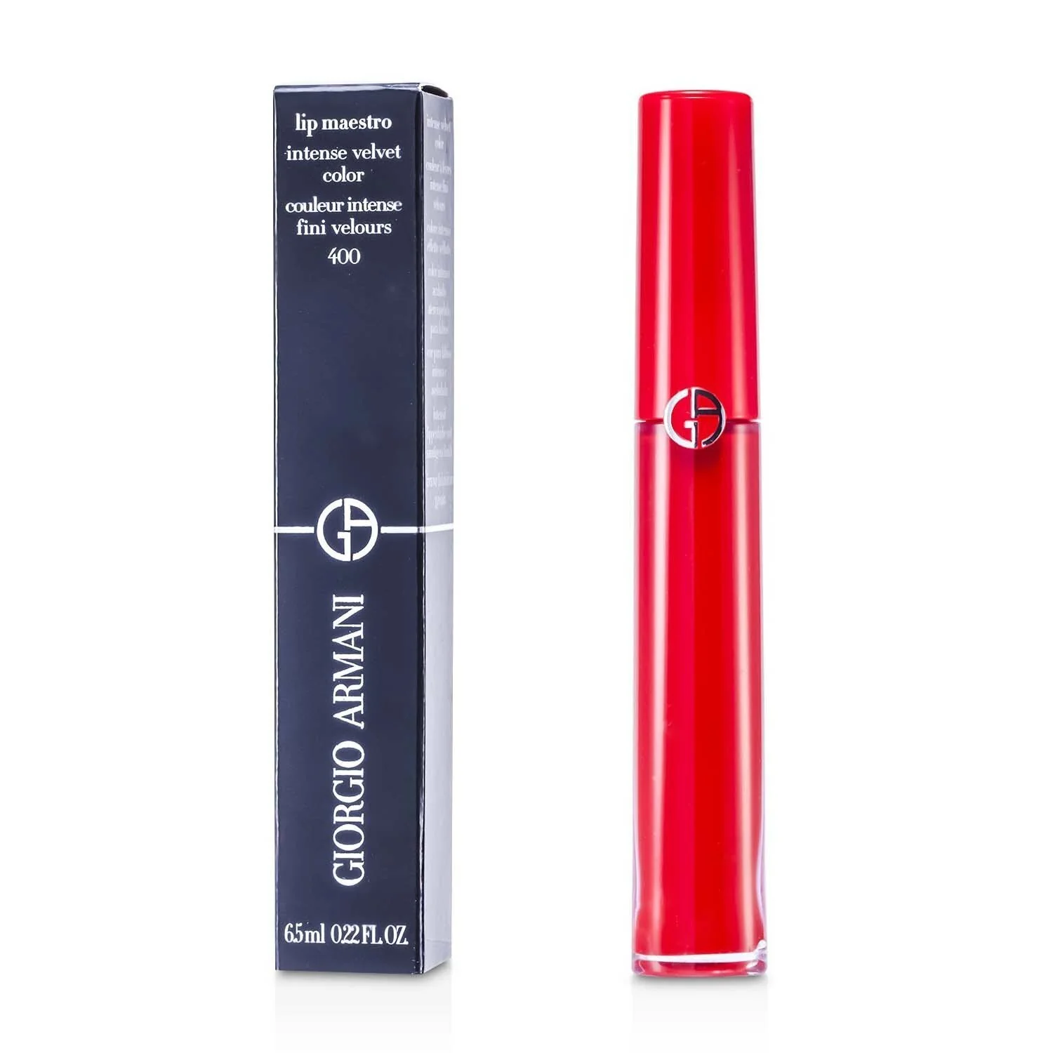 Giorgio Armani Lip Maestro Intense Velvet Color (Liquid Lipstick) - # 508 (Pearly Nude)  6.5ml/0.22oz - Olabens