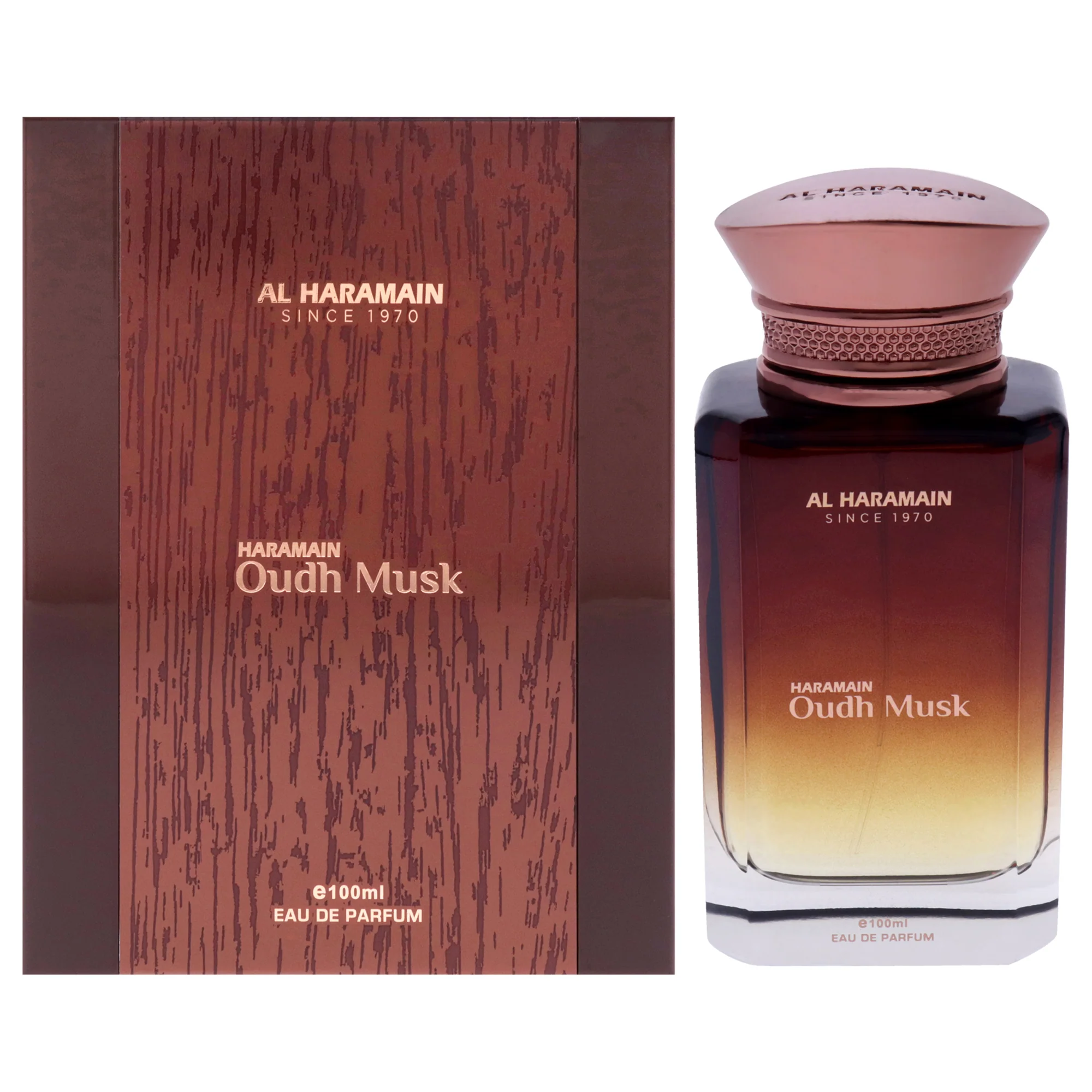 Oudh Musk by Al Haramain for Men - 3.33 oz EDP Spray - Olabens