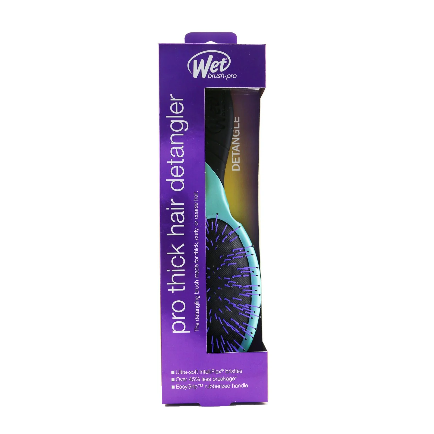Wet Brush Pro Thick Hair Detangler - # Purist Blue  1pc - Olabens