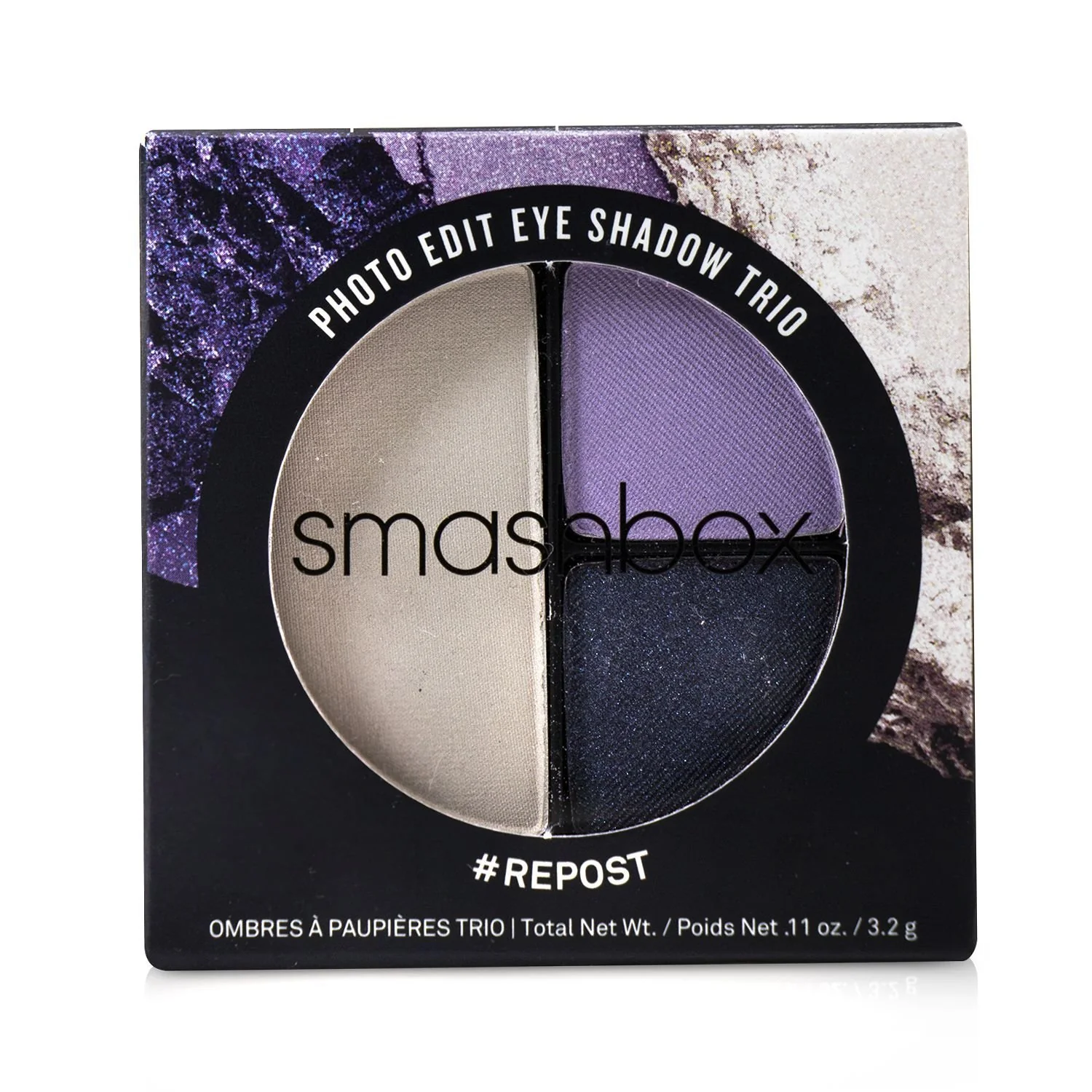Smashbox Photo Edit Eye Shadow Trio - # Punked (Blackout, Punked, Rock Icon)  3.2g/0.11oz - Olabens