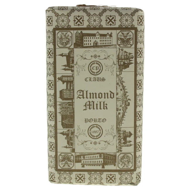 Claus Porto Double Almond Milk Soap by Claus Porto for Unisex - 5.3 oz Bar Soap - Olabens