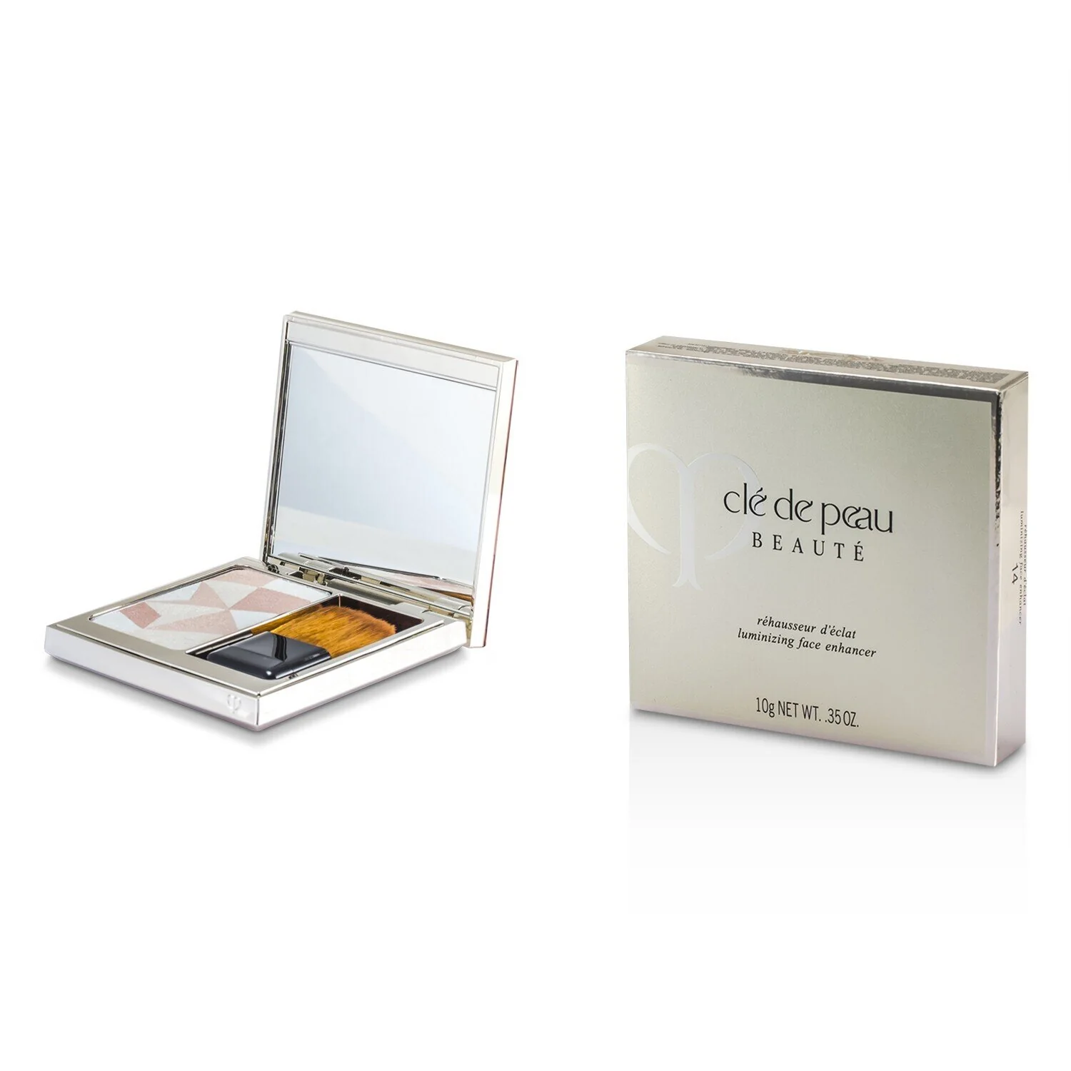 Cle De Peau Luminizing Face Enhancer (Case + Refill) - # 16 Almond  10g/0.35oz - Olabens