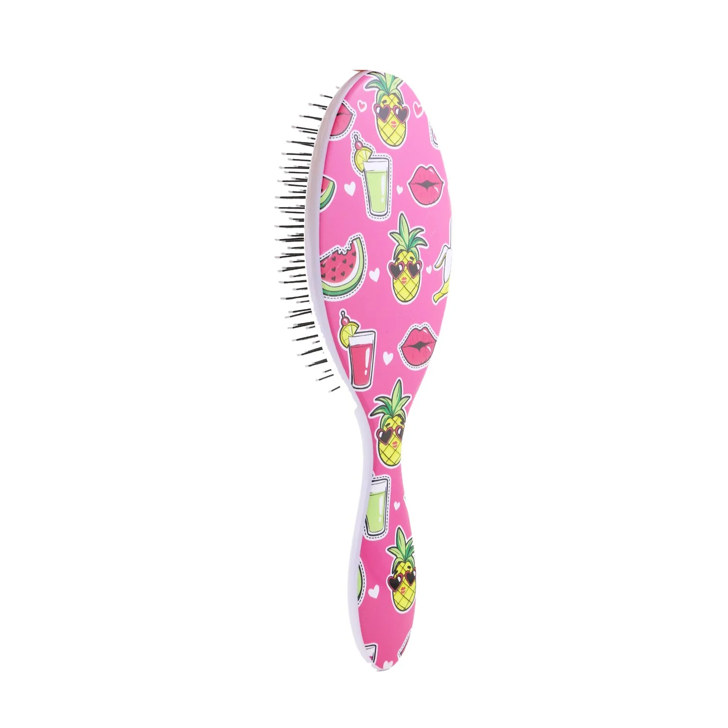 Wet Brush Original Detangler Happy Hair - # Smiley Pineapple  1pc - Olabens