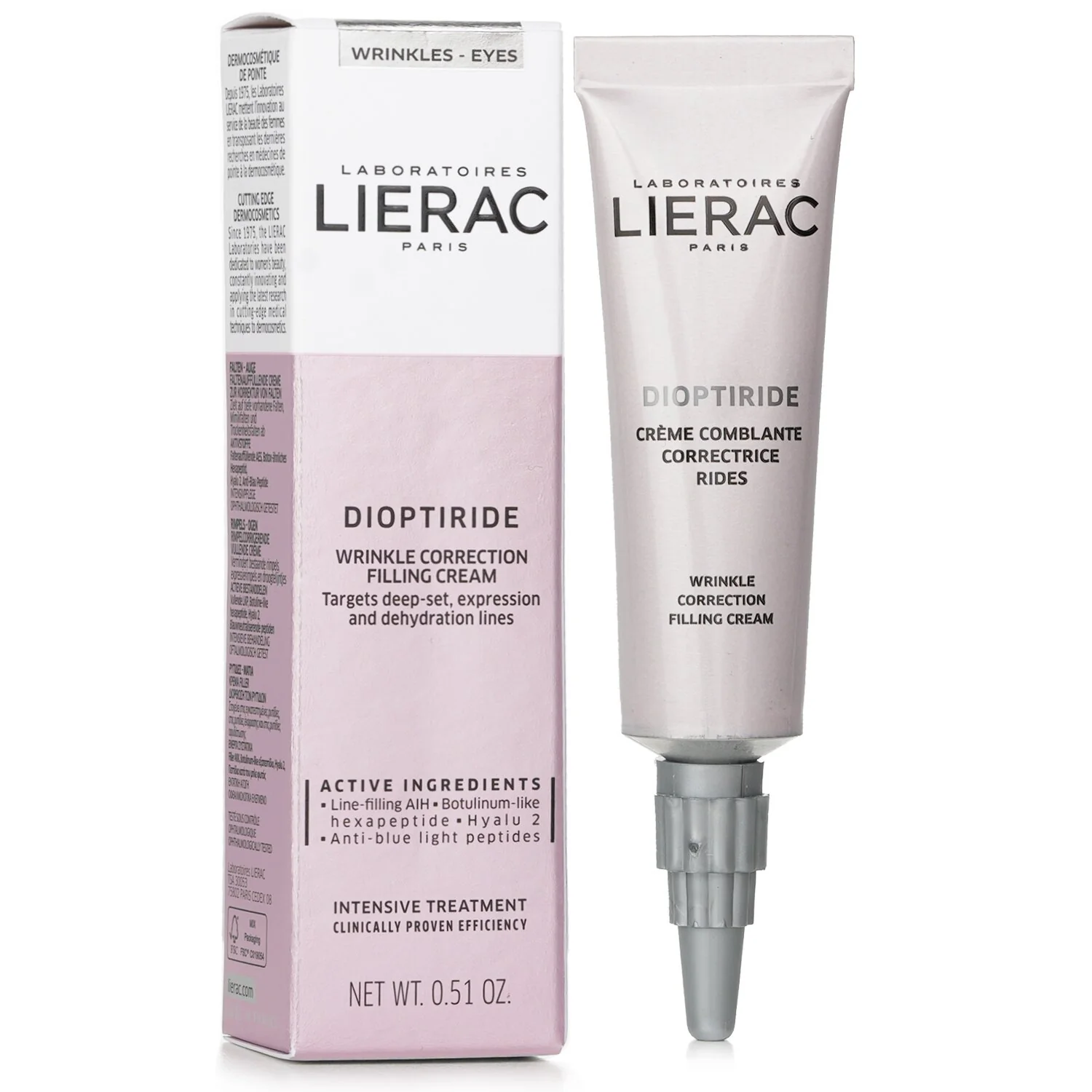 Lierac Dioptiride Wrinkle Correction Filling Cream  15ml/0.51oz - Olabens